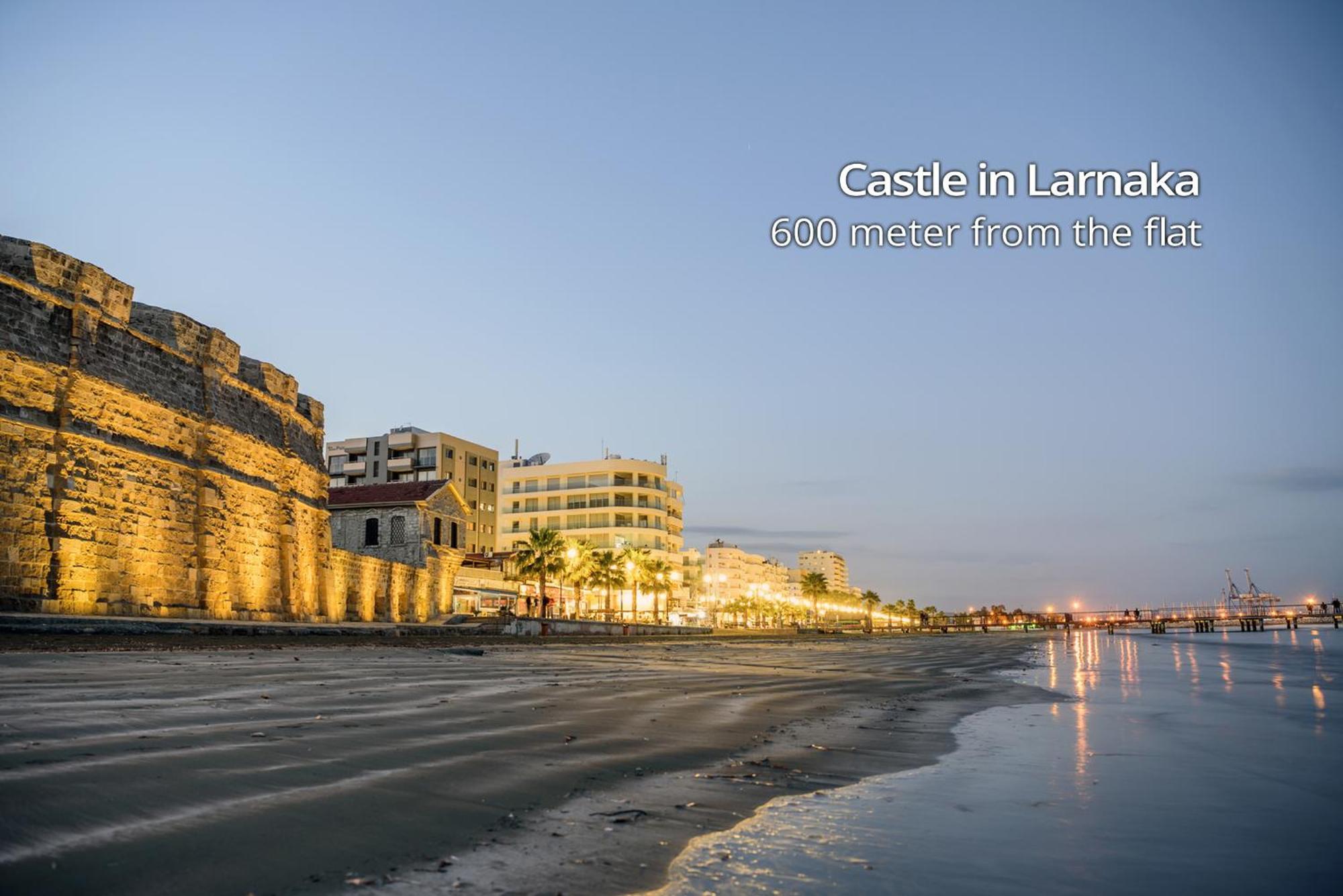 Paradise Palms Seaview Apartment لارنكا المظهر الخارجي الصورة
